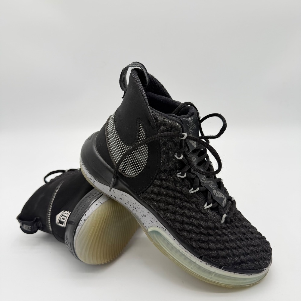 Nike AlphaDunk Library of Bounce LOB Black Grey Basketball Womens 8.5WMen's 7